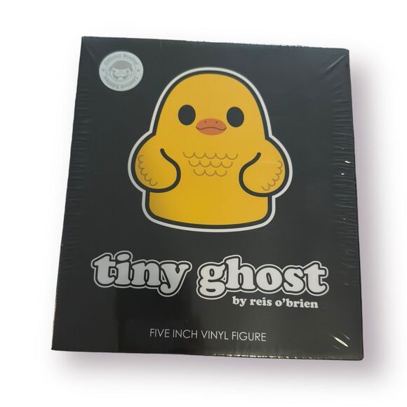 Bimtoy Tiny Ghost Rubber Ducky 5 inch 400 Pieces Limited‎ Edition Yellow Duck - Picture 1 of 4